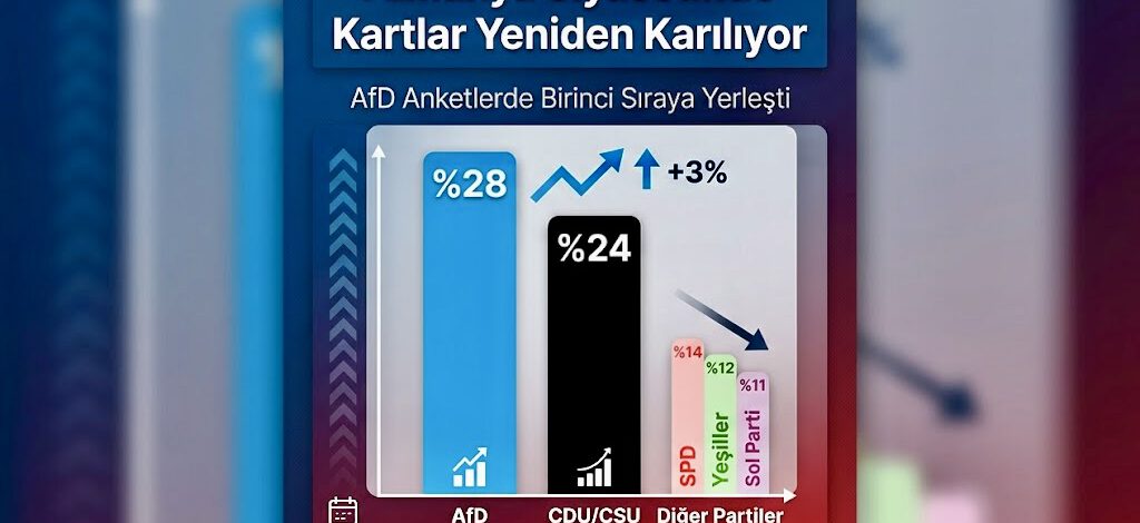AfD Anketlerde Zirveye Yerleşti