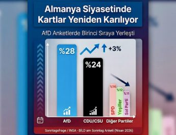 AfD Anketlerde Zirveye Yerleşti