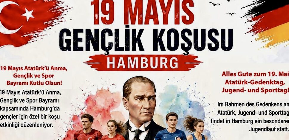 Hamburg’da Gençler 19 Mayıs İçin Koşacak