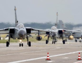 Hamburg Havalimanı’nda Hava Kuvvetleri Tatbikatı