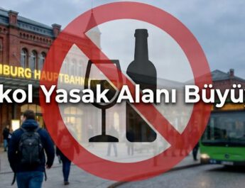 Hamburg’da Hauptbahnhof Çevresinde Alkol Yasağı Genişliyor