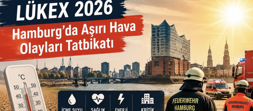 Hamburg’da Aşırı Hava Olayları Tatbikatı