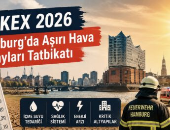 Hamburg’da Aşırı Hava Olayları Tatbikatı