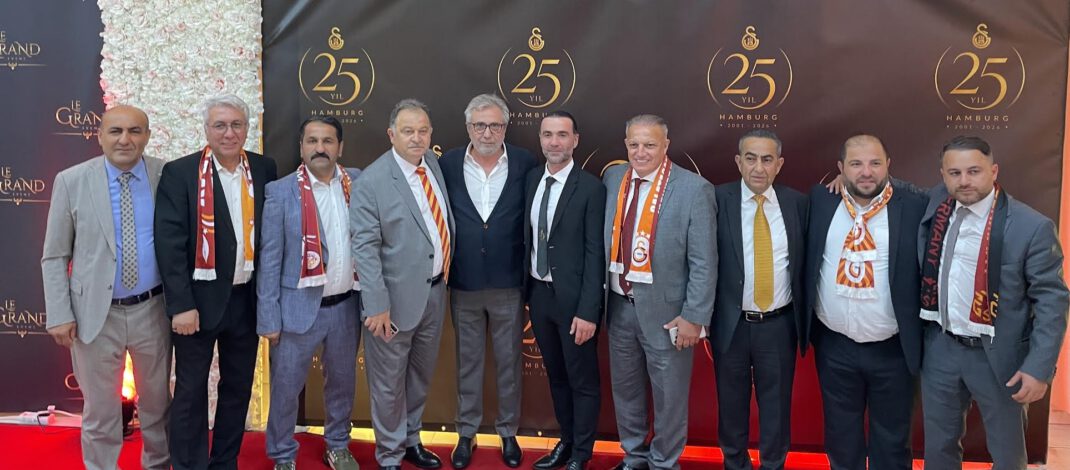 Galatasaray Hamburg’un 25. Yılı Coşkuyla Kutlandı